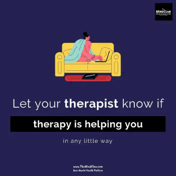 Let your therapist know. | Image