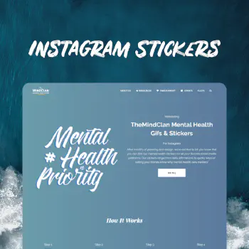 Instagram Mental Health Gifs Stickers | Image