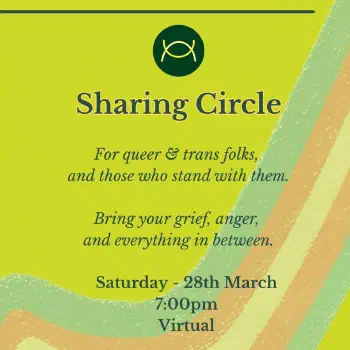 Sharing Circle for Queer and Trans Folks Picture