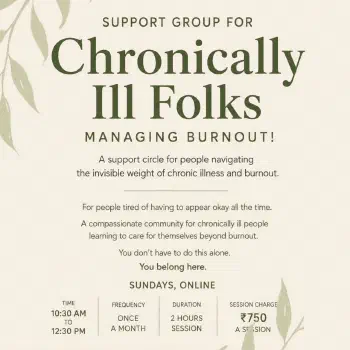 Support Group for Folks with Chronic Illness Picture