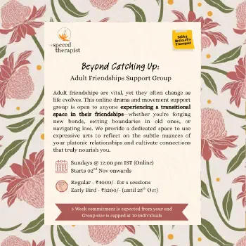 Beyond Catching Up (Adult Friendships Support Group) Picture