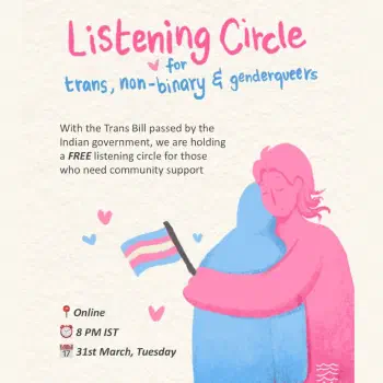 Free Listening Circle for Trans* & Enby Folks Picture
