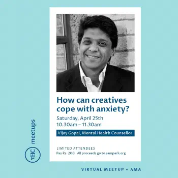 THC Meetups: How can Creatives Cope with Anxiety? Picture