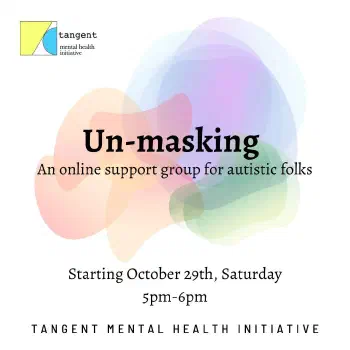 Un-masking: an online support group for autistic folks Picture