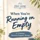 When you are running on empty! - A 4 session Burnout Support Group Support Group Logo