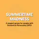 Summertime Madness (BPD Support Group) Support Group Logo